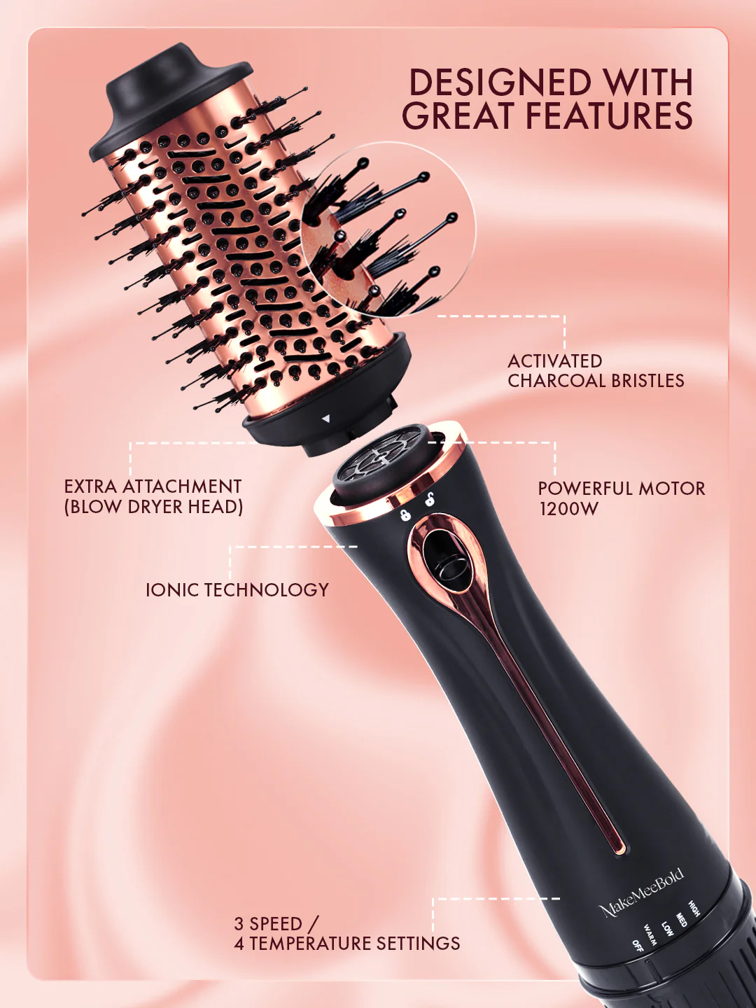 MakeMeeBold Hot Air brush + Mystic Volume - Image 2
