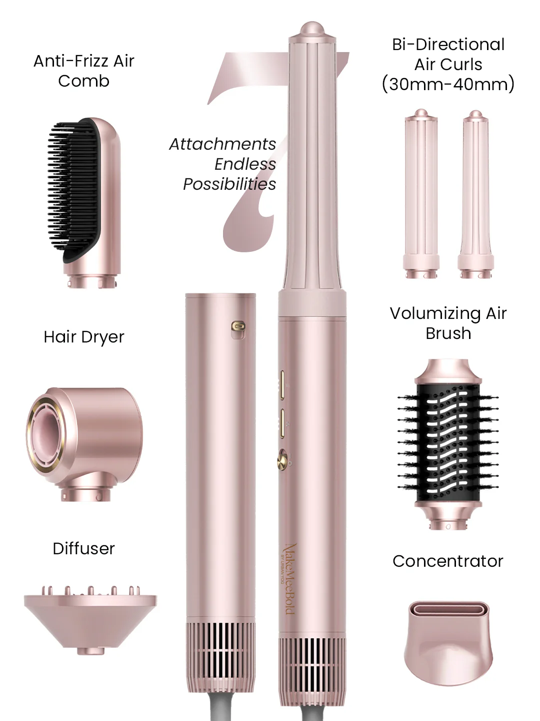 MakeMeeBold AirCurl Multistyler 7X - Image 4