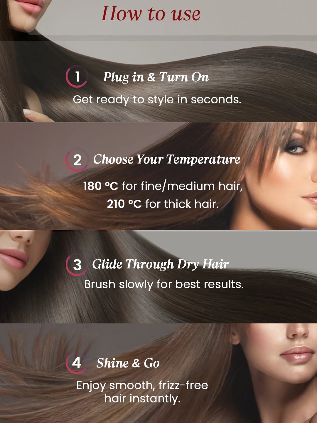 MakeMeeBold Frizz-Free Hair Styling Combo - Image 6