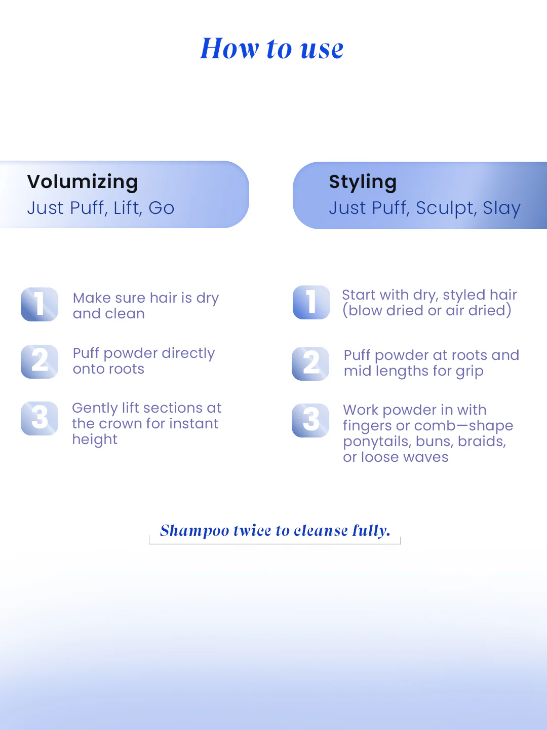 Makemeebold Hair Volumizing Powder Puff 5gm - Image 7