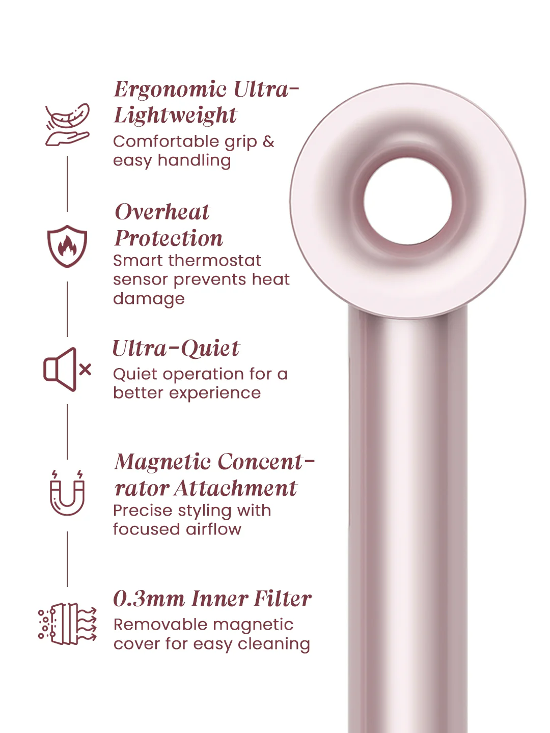 MakeMeeBold High Speed Swift Hair Dryer - Image 4