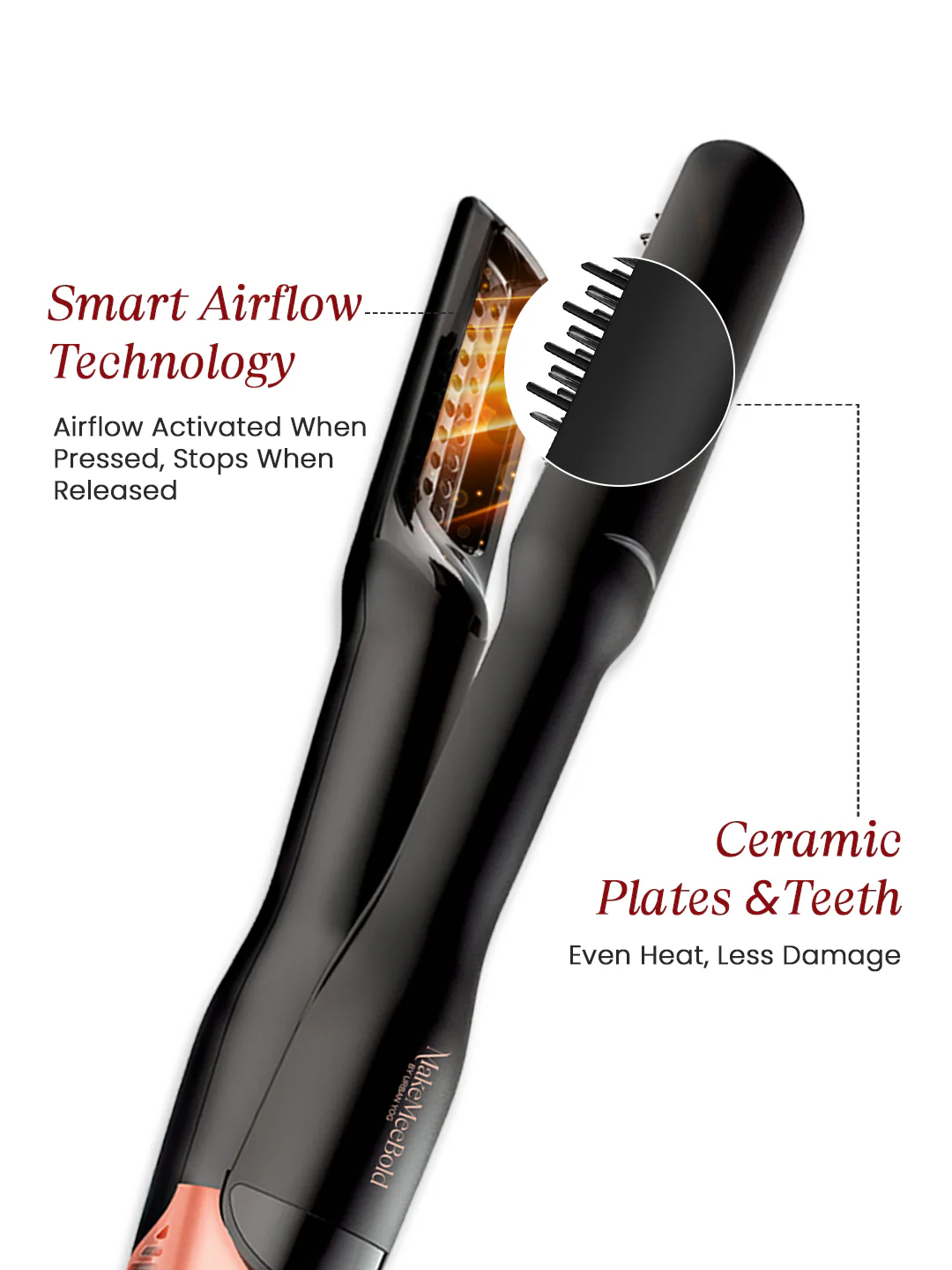 MakeMeeBold Wet To Straight Air Brush by Urban Yog - Image 3