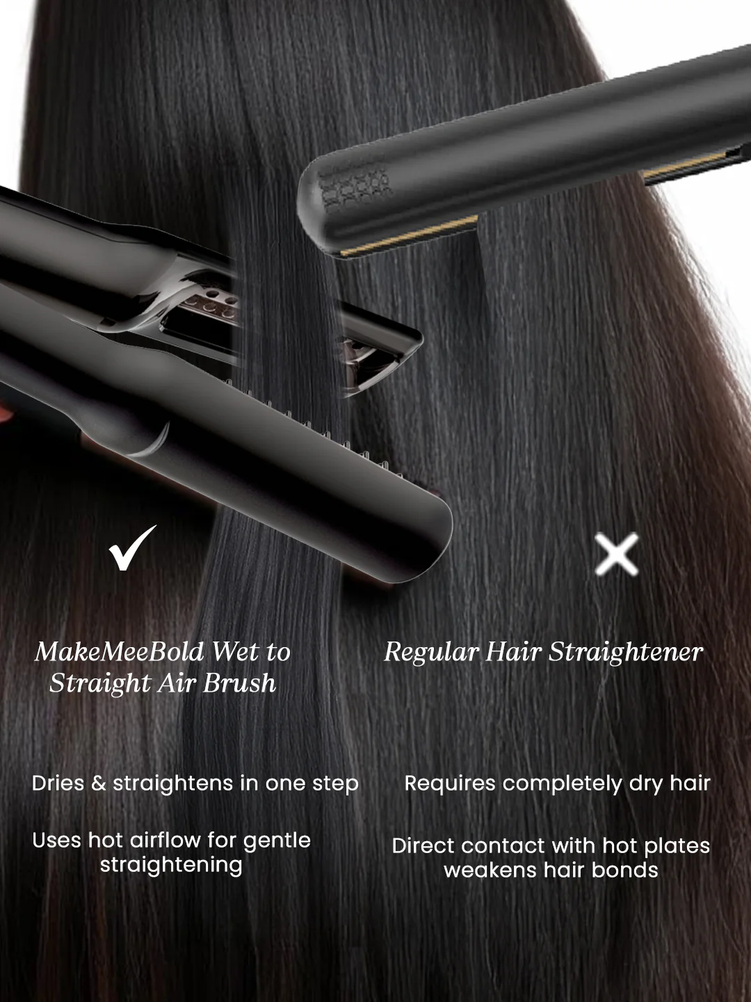 MakeMeeBold Wet To Straight Air Brush by Urban Yog - Image 5