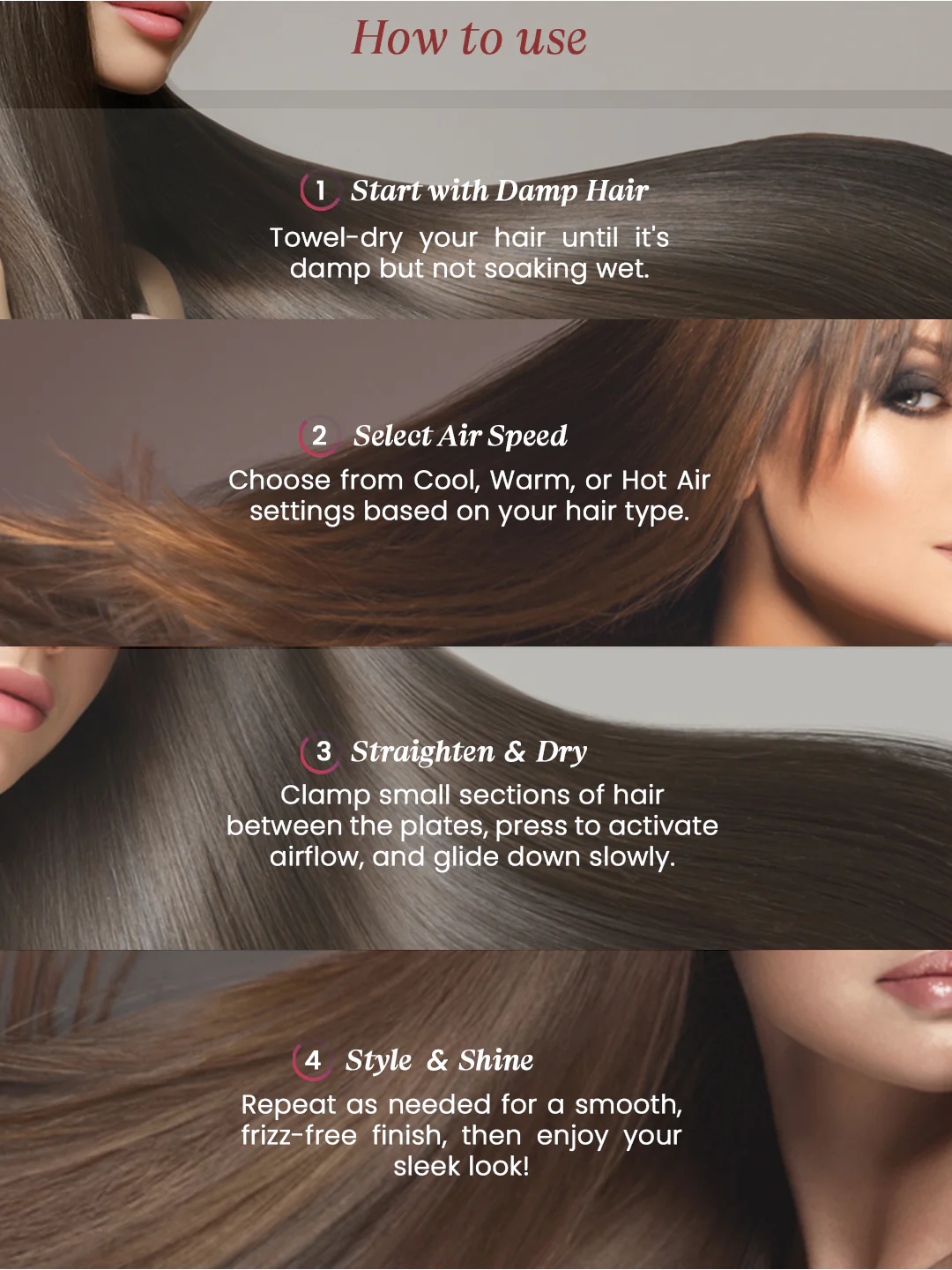 MakeMeeBold Wet To Straight Air Brush by Urban Yog - Image 7