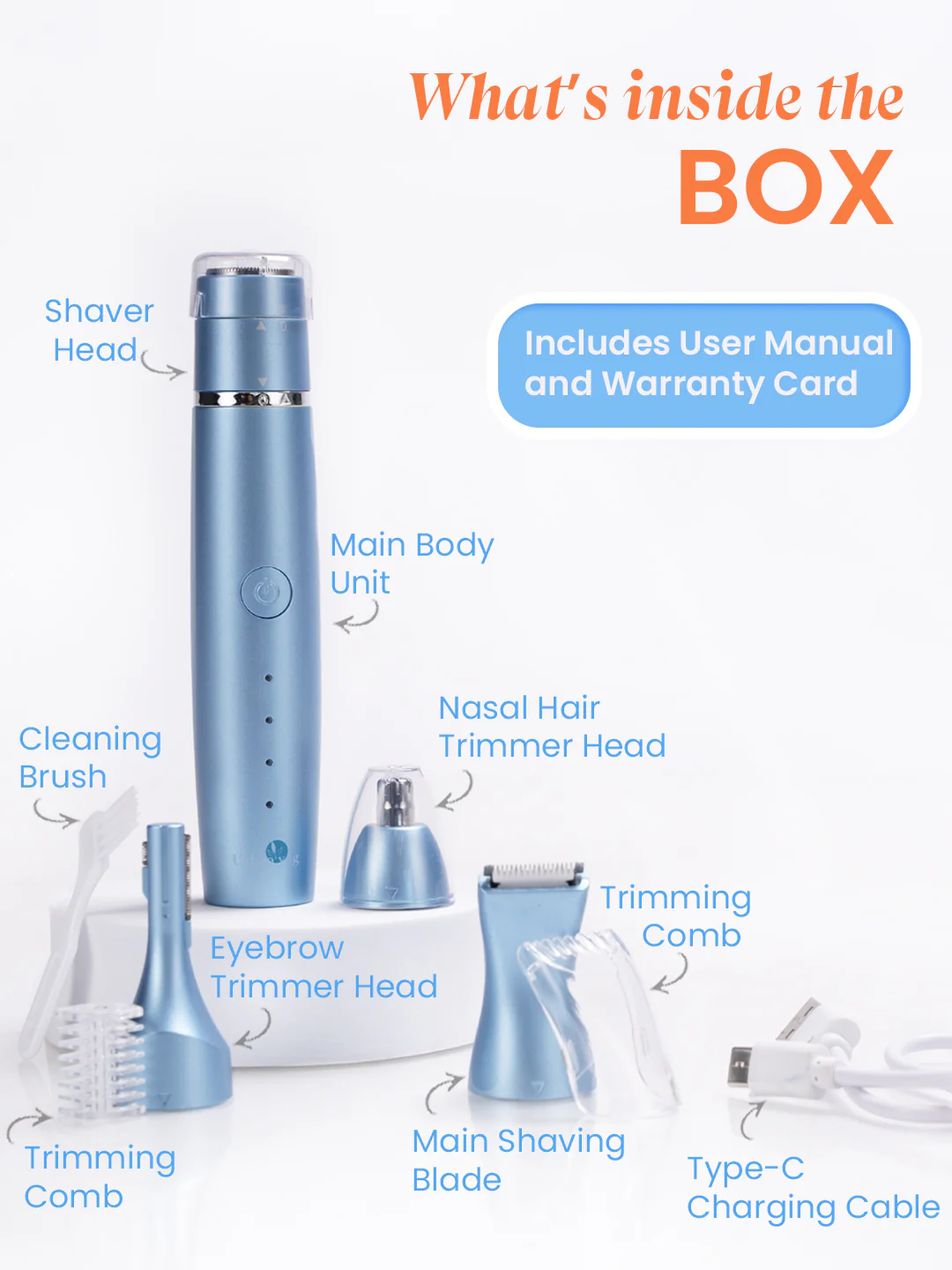 Urban Yog 7 in 1 Women Trimmer - Image 8