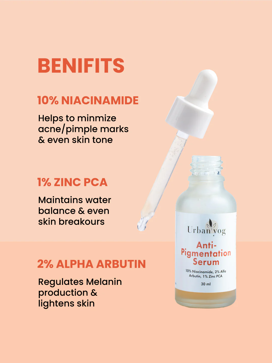 Urban Yog Anti-Pigmentation Serum - Image 6