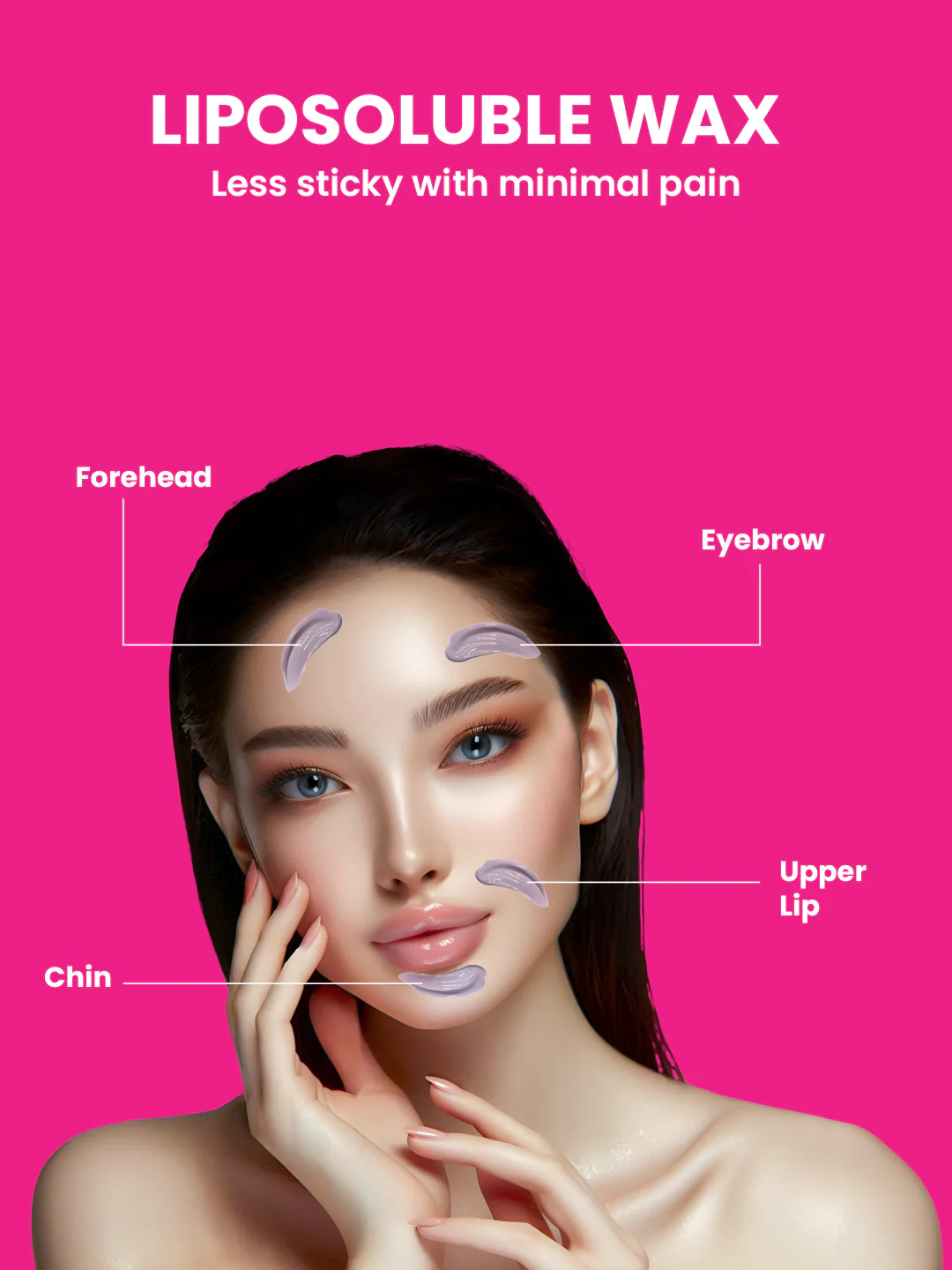 Urban Yog Brazilian Face Wax Refill Pack - Image 3