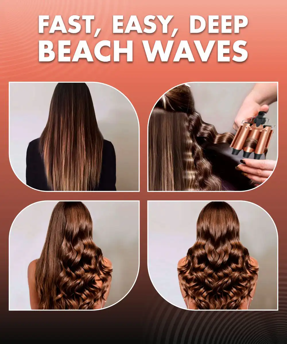 Urban Yog 3 Barrel Hair Curler - Image 3