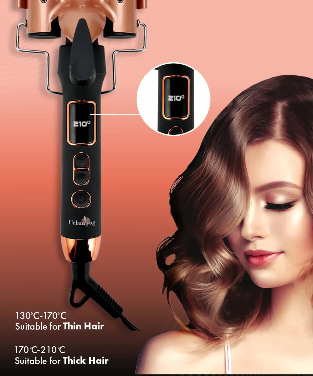 Urban Yog 3 Barrel Hair Curler - Image 4