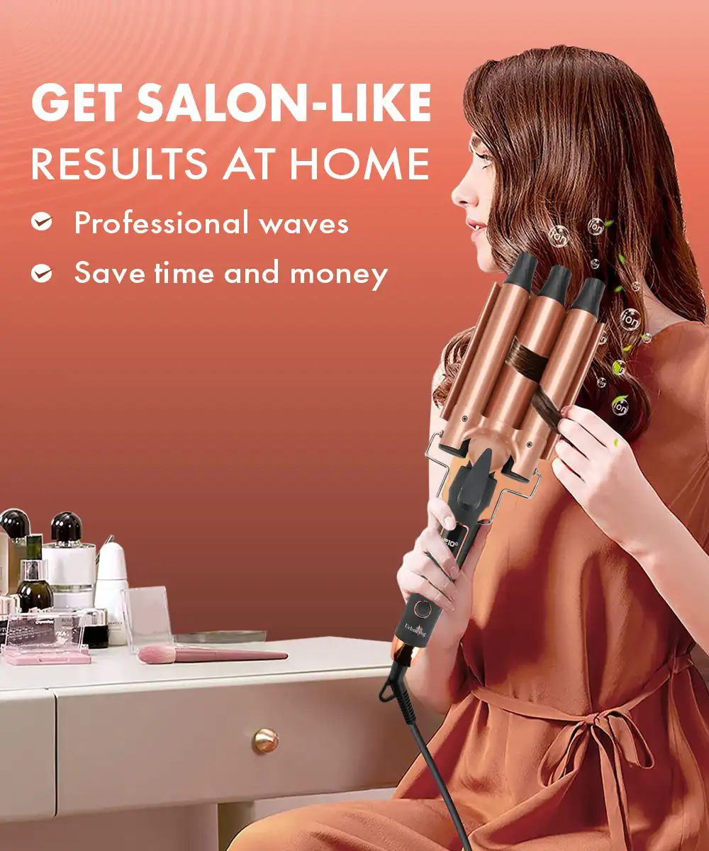 Urban Yog 3 Barrel Hair Curler - Image 6