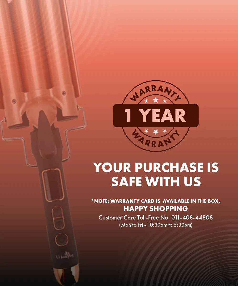 Urban Yog 3 Barrel Hair Curler - Image 7