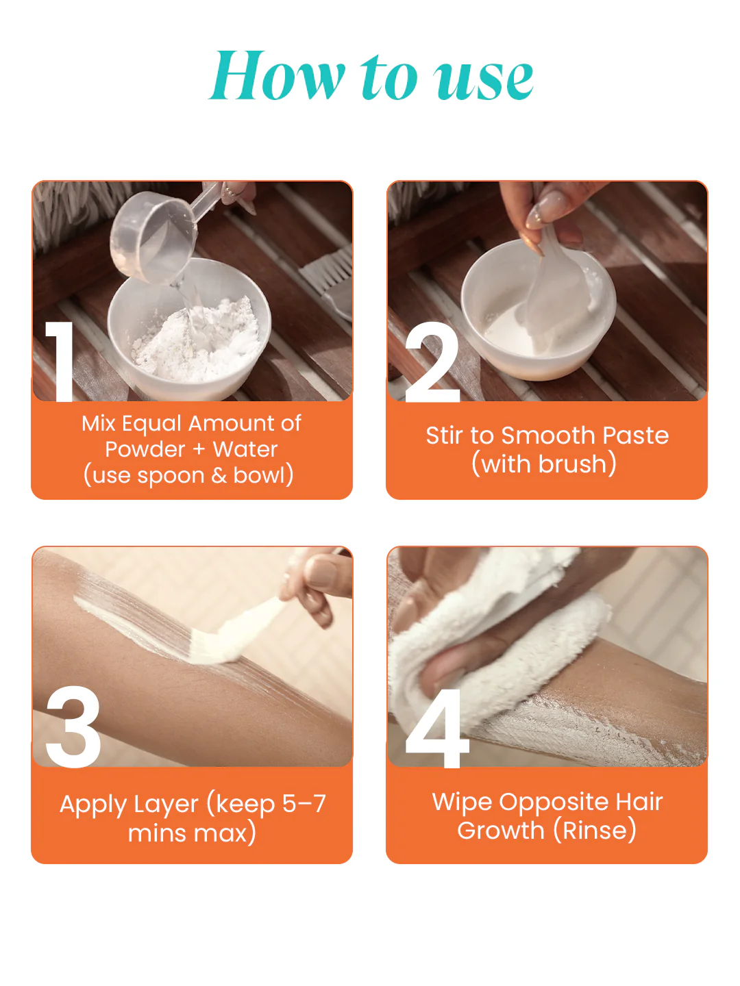 Urban Yog Herbal Hair Removal Wax Powder - Image 5