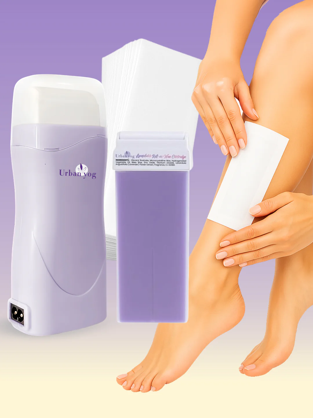 Urbanyog Roll-on wax heater kit 460gm